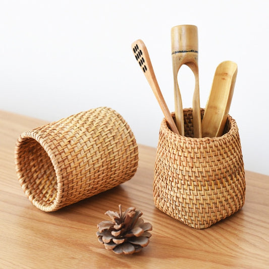 Handmade Rattan Vessel