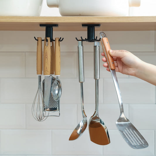 Under Cabinet Utensil Hooks